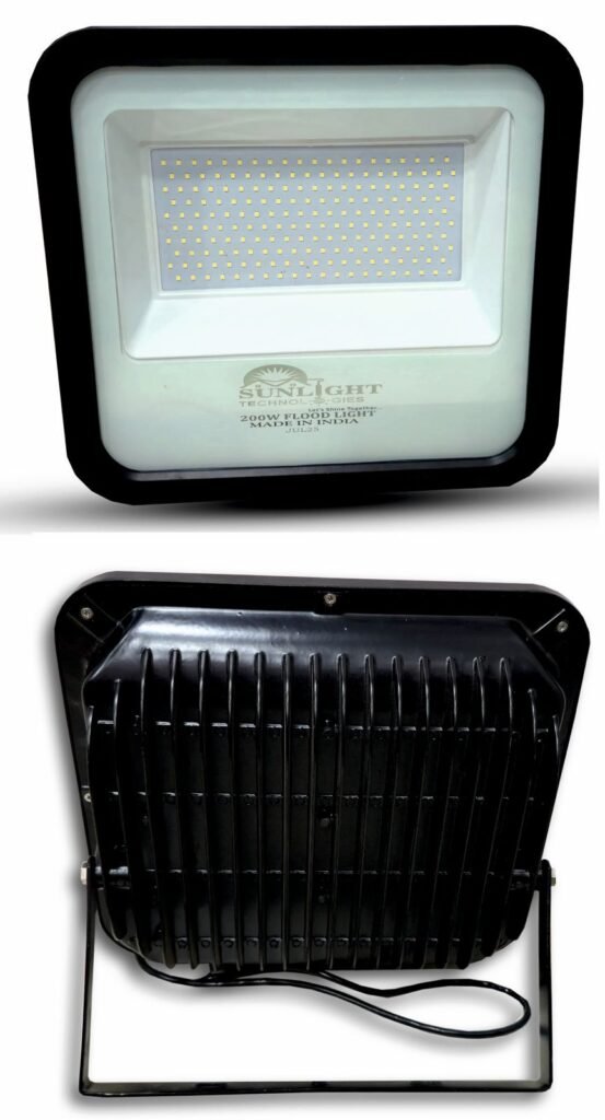Down choke flood light